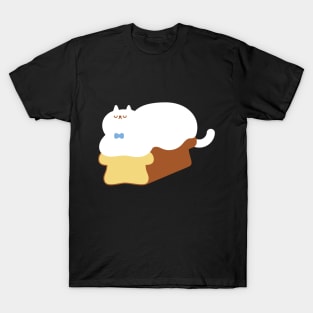 Cat On The Loaf Of Bread - If I Fits, I Sits T-Shirt